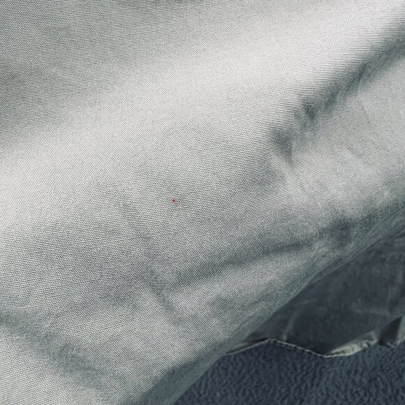 Hook Tackle Mens Shirt Medium Tan 100% Cotton Button Front Fishing Vented - Picture 10 of 10